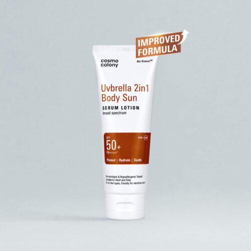 Uvbrella 2-in-1 Body Sun Serum Lotion SPF 50 PA++++
